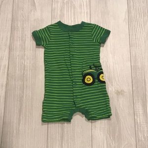 3/6 month boys John Deere outfit